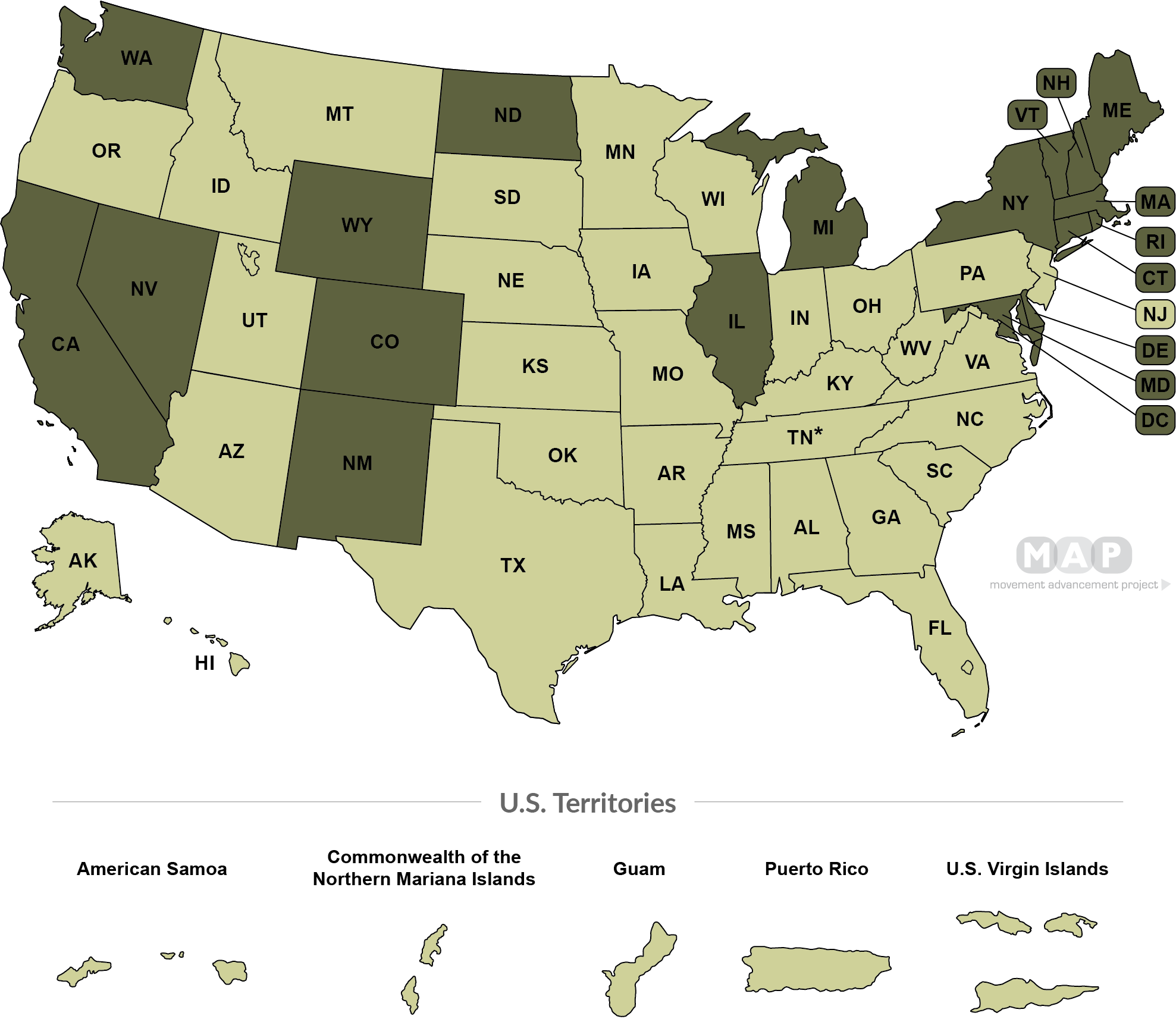 Movement Advancement Project Other Parental Recognition Laws picture