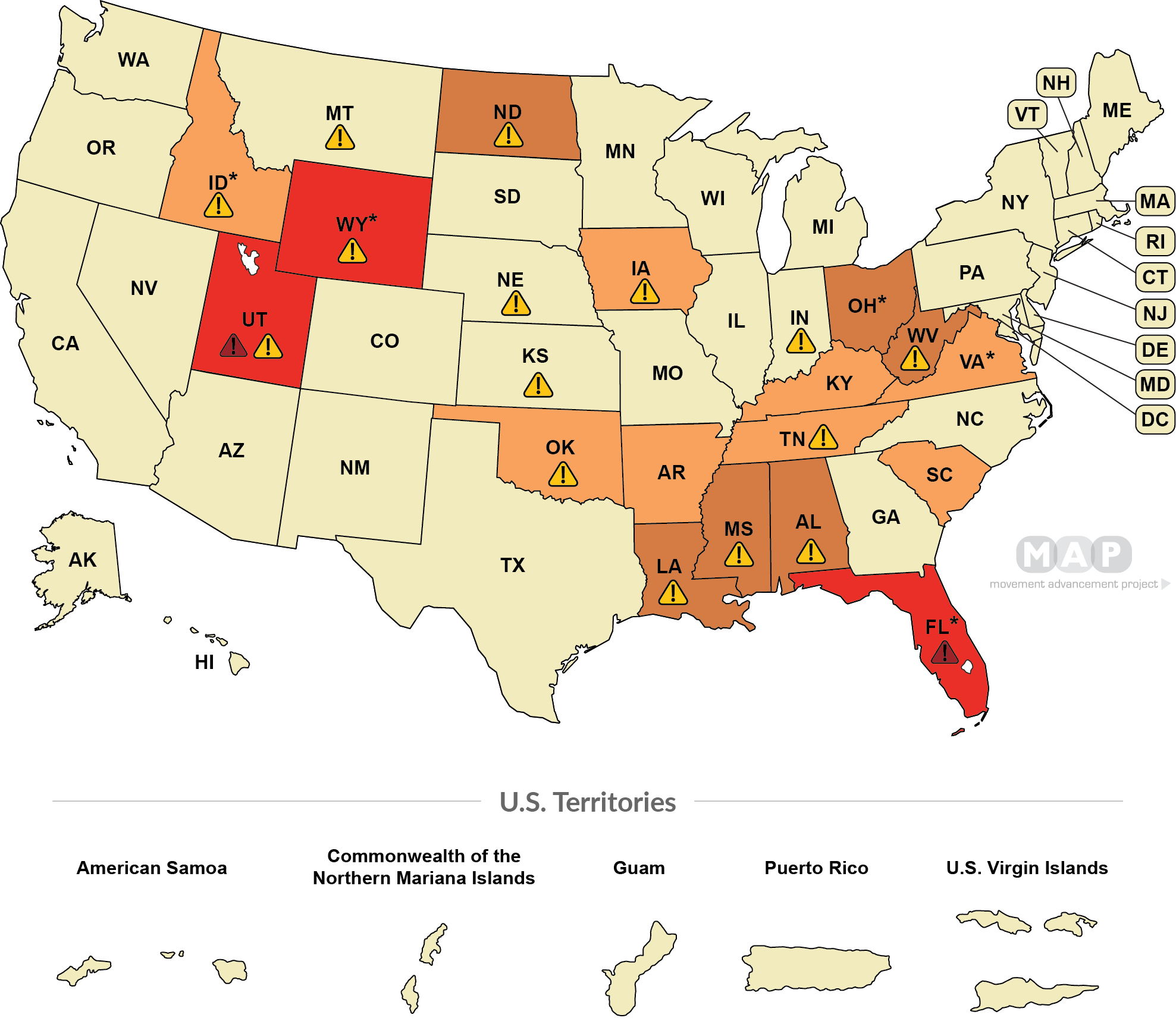 Transgender bathroom access laws in the United States, 2015-2016