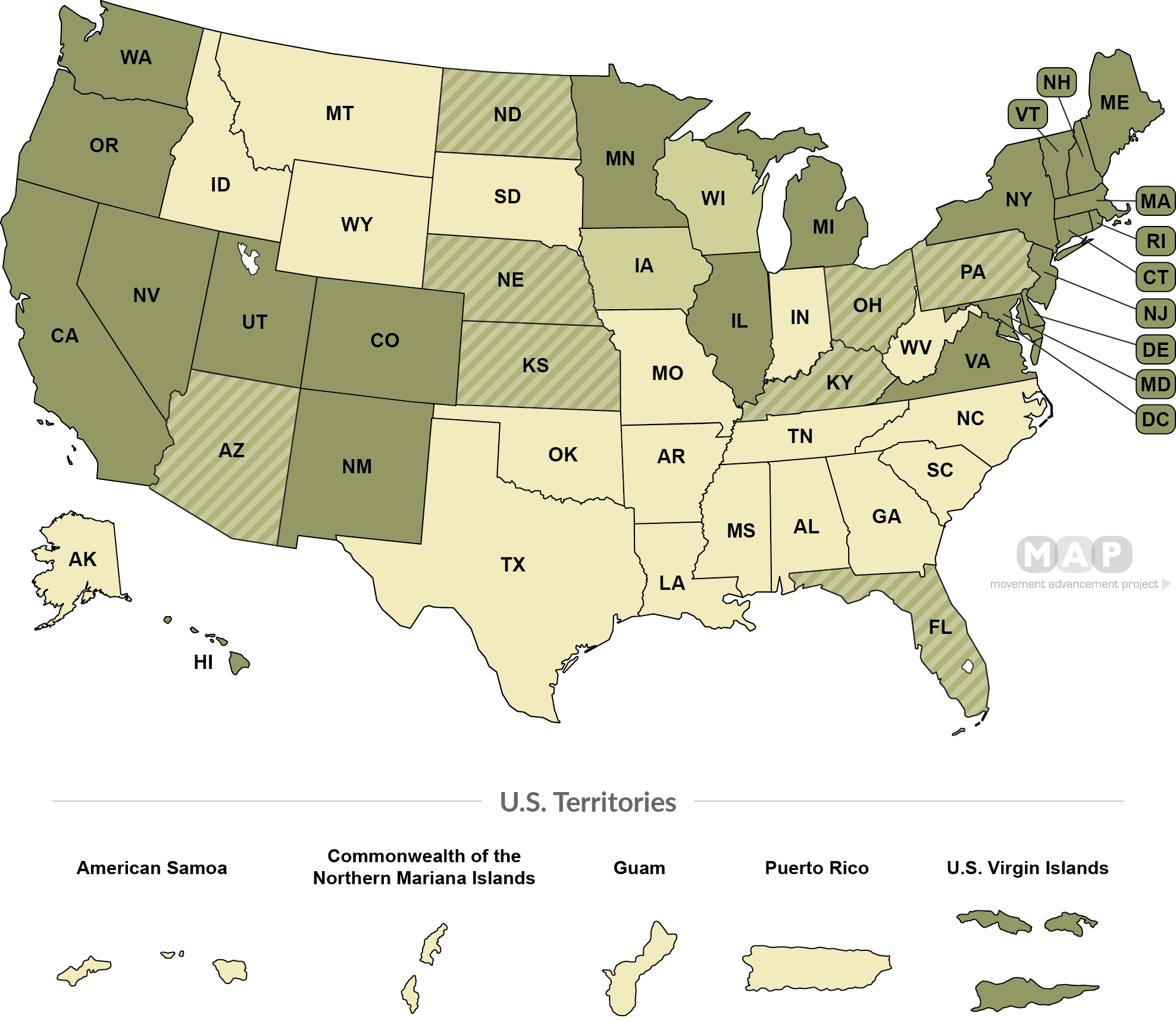 Movement Advancement Project Nondiscrimination Laws