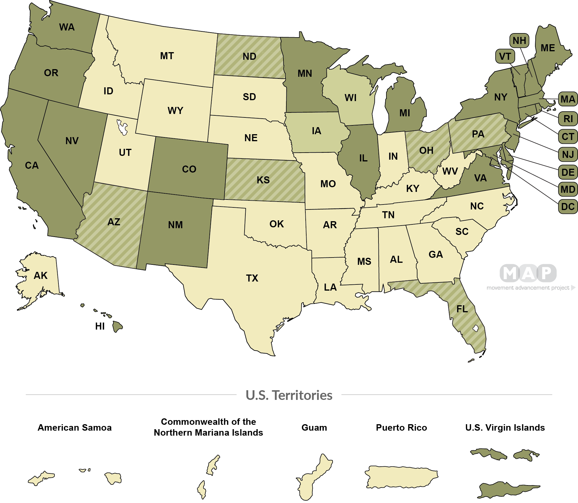 Movement Advancement Project Nondiscrimination Laws